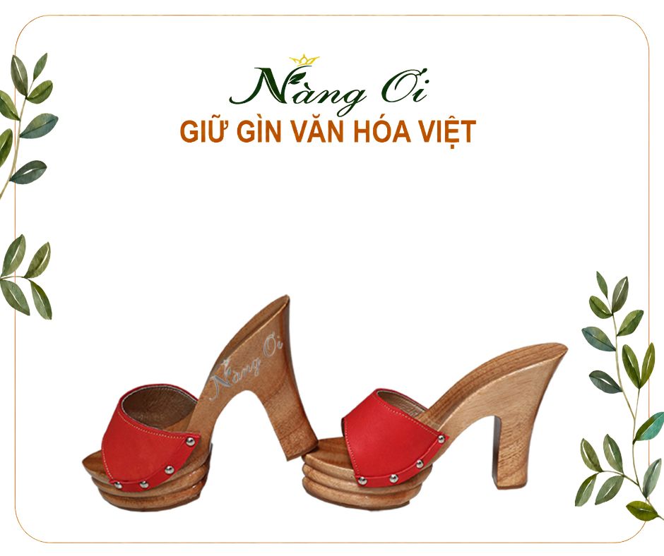 guốc gỗ nữ